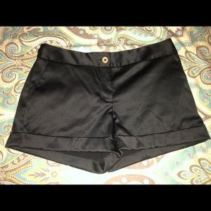 Express black shorts